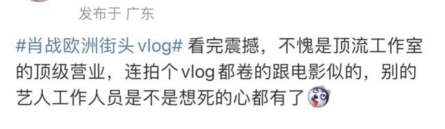 肖战欧洲街头vlog获称赞 这是内娱营业的神