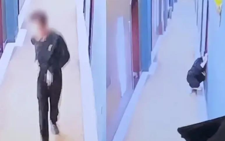 被陌生人闯入房间