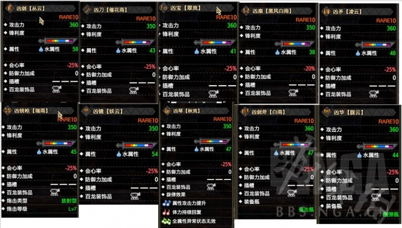 《怪物猎人崛起》曙光岚龙全武器图鉴 岚龙武器属性一览_怪物猎人崛起有岚龙吗