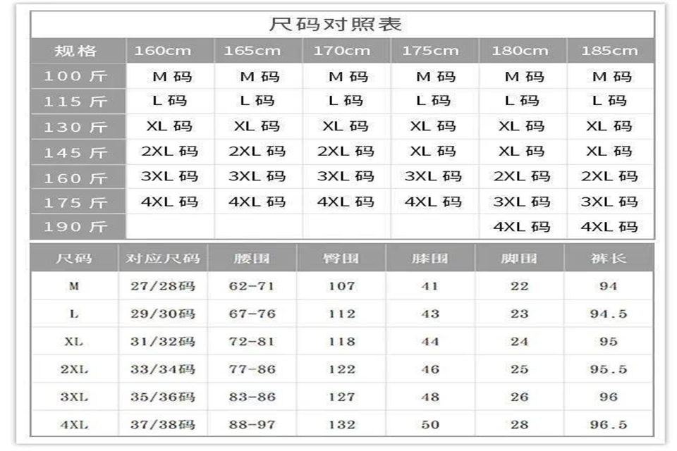 18084a是什么尺码男裤