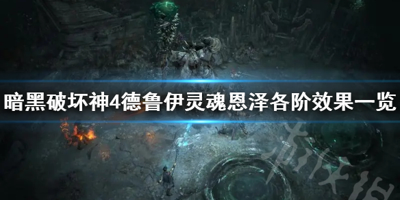 《暗黑破坏神4》德鲁伊灵魂恩泽各阶效果一览   有什么效果？_暗黑四德鲁伊