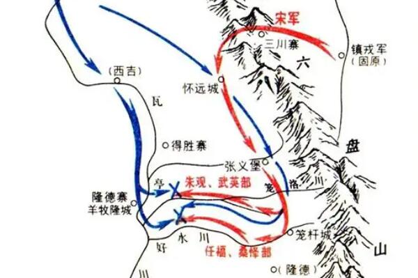 北宋十大战役，五次宋夏战争上榜，第一统一中国