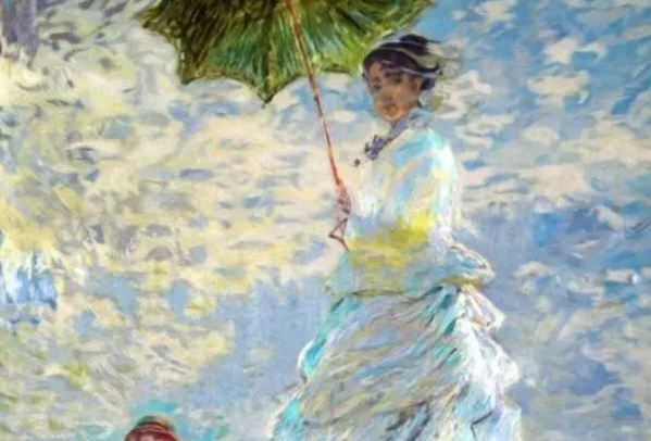 莫奈十大名画，第二拍卖价格最高，绿衣女子排第五