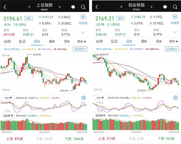 震荡收跌:沪指失守3200点