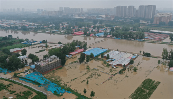 济南暴雨6人合力救起积水中被淹老人 真的有被淹的老人吗