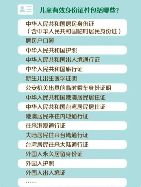 儿童乘火车须带本人身份证件 为防止儿童拐卖无条件支持！