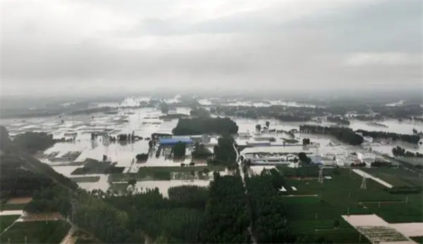 河北保定涿州市大暴雨
