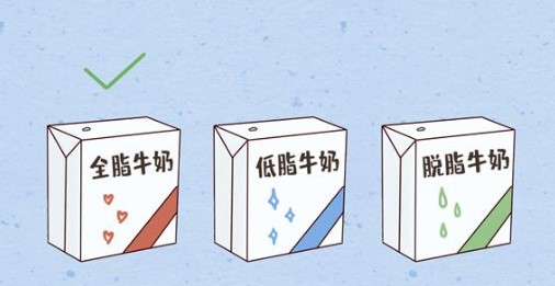 孩子应该选择哪种牛奶