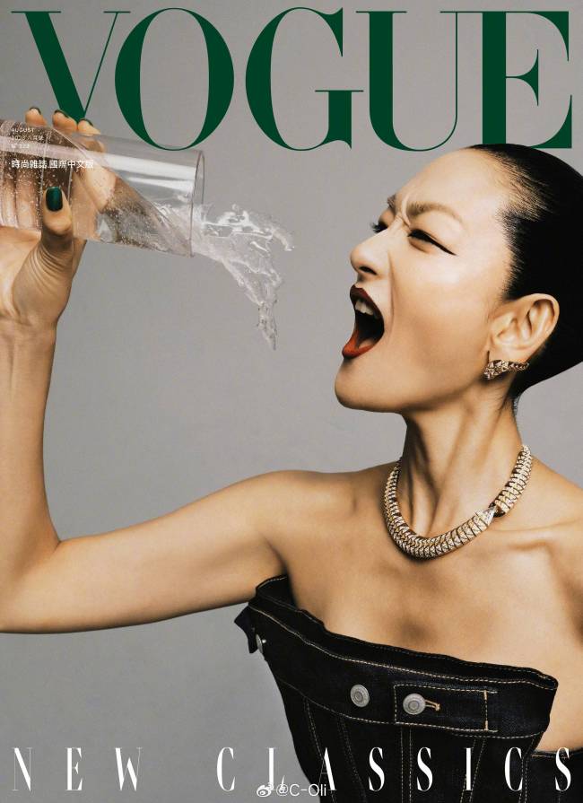 日本知名模特富永爱登上台版Vogue八月刊封面