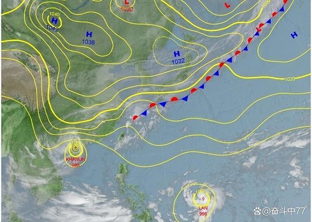 今年第7号台风“兰恩”将生成 与台风卡努上演"二台转"