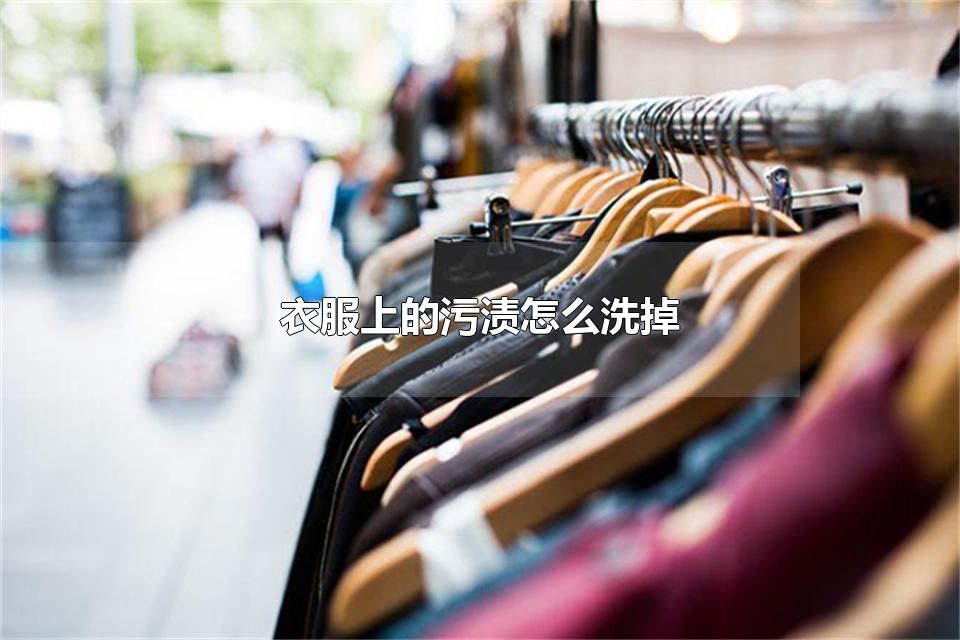 衣服上的污渍怎么洗掉 衣服上的霉点怎么洗掉