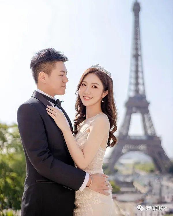 TVB小花与圈外男友巴厘岛结婚 在婚礼现场落泪