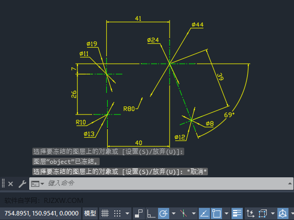 CAD怎么解冻所有的图层(cad怎么解冻所有图层)