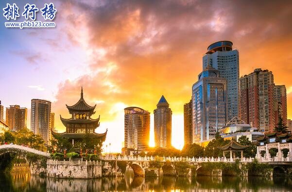 2023中国十大大美之城排名：海口上榜,贵阳令人流连忘返