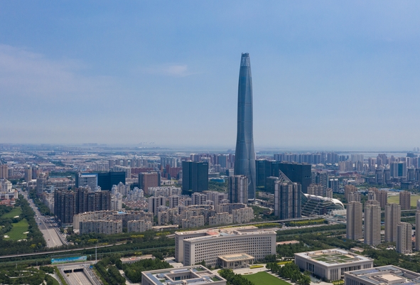 2024中国十大高楼：第一高度达632米，中国尊上榜
