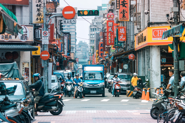 世界上摩托车密度最高的地方：台湾省(数量超1500万辆)