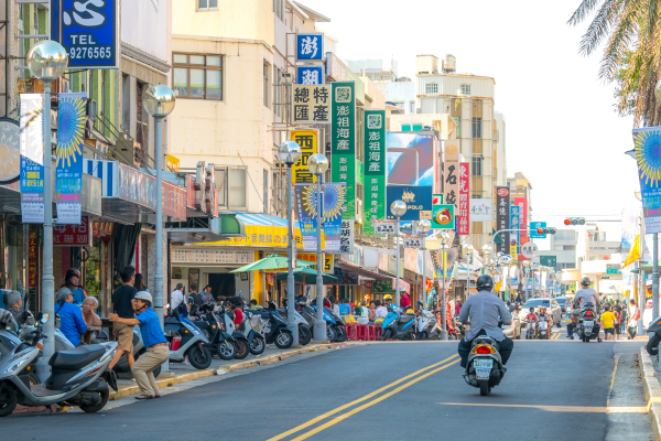 世界上摩托车密度最高的地方：台湾省(数量超1500万辆)