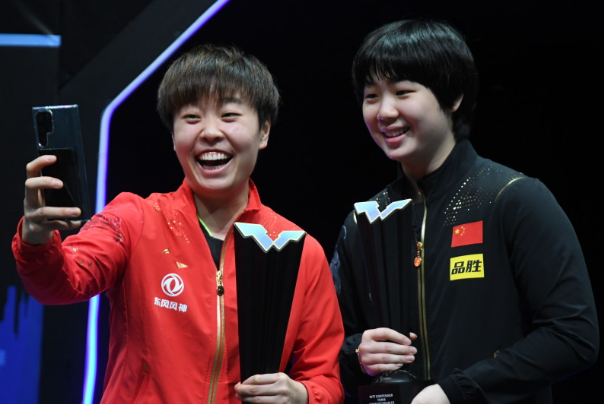 2023年乒乓球女子双打组合排名前十:韩国组合田志希和申裕斌登顶第一