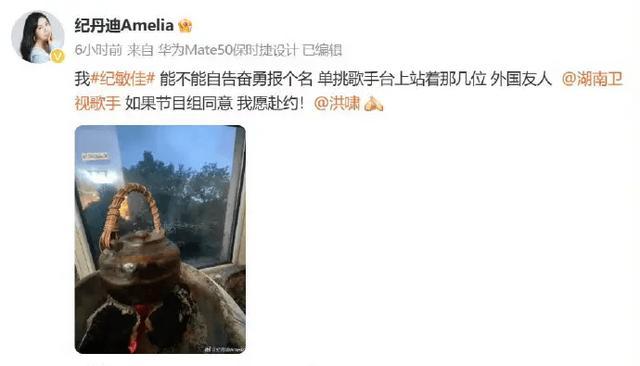 Alin报名《歌手》！全网开始喊话知名唱将救场
