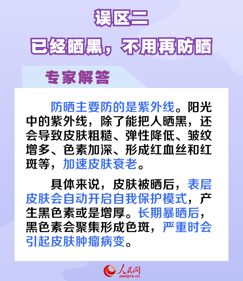 收藏！防晒霜并非防晒指数越高越好 6个误区需注意