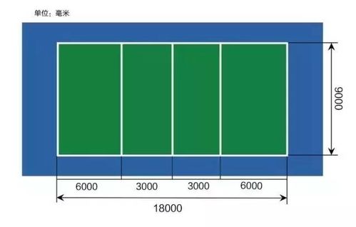 排球场地标准尺寸是什么呢_请问排球场地图是怎样的