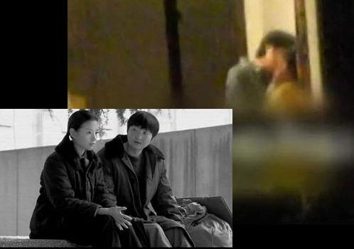 董洁王大治激吻照曝光 王治郅和杨臣刚躺枪