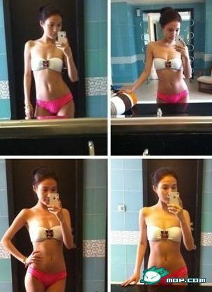 郭美美网上再炫富 晒自拍坐宝马火辣性感照
