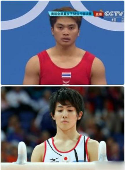 泰国女子举重选手vs日本男子体操选手加藤凌平