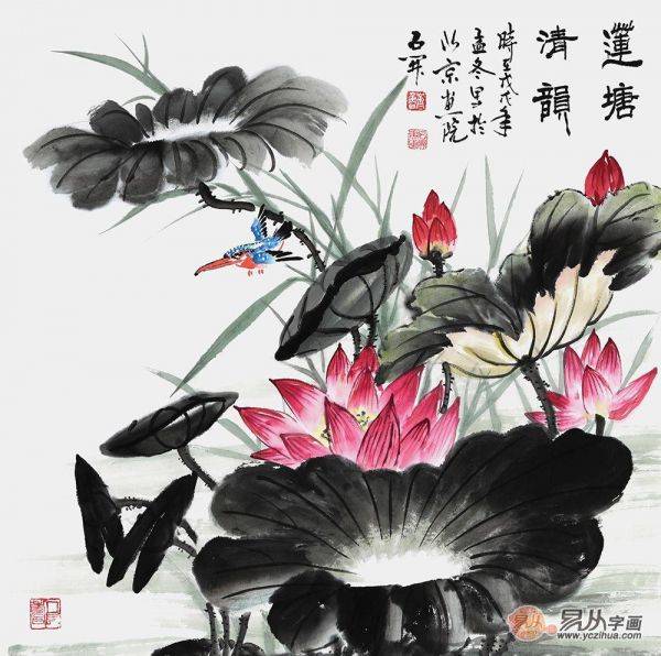 卧室装饰挂什么画好，名家手绘花鸟画，收藏太美了