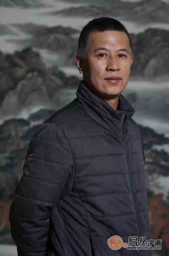 咫尺千里山水丨画家王宁作品一帆风顺——赏析