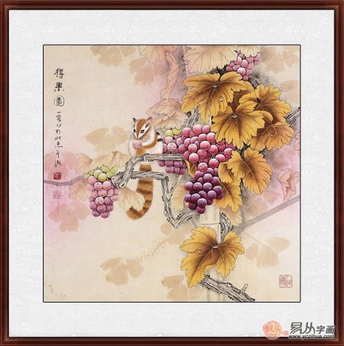 卧室适合挂什么画 王一容手绘花鸟画让卧室更温馨浪漫