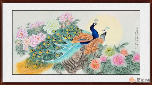 卧室适合挂什么画 王一容手绘花鸟画让卧室更温馨浪漫