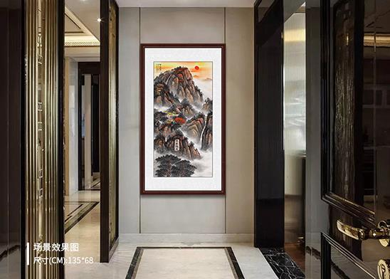 给客人留个好印象，进门玄关挂画新手指南