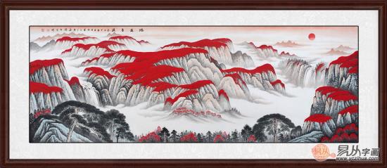 家居室内装饰画的选择新知 传统挂画已经OUT了