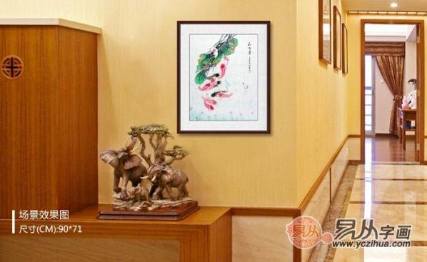 这些风水画挂玄关，让好运自己走进家门！