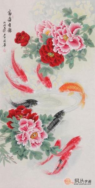 这些风水画挂玄关，让好运自己走进家门！