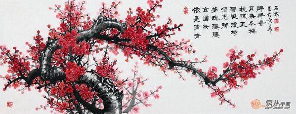 家中悬挂字画什么好，这三款吉祥花鸟画诠释高雅品位