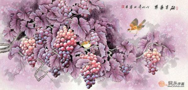 室内大白墙上挂什么画好，灵动花鸟画带来的别样艺术情调