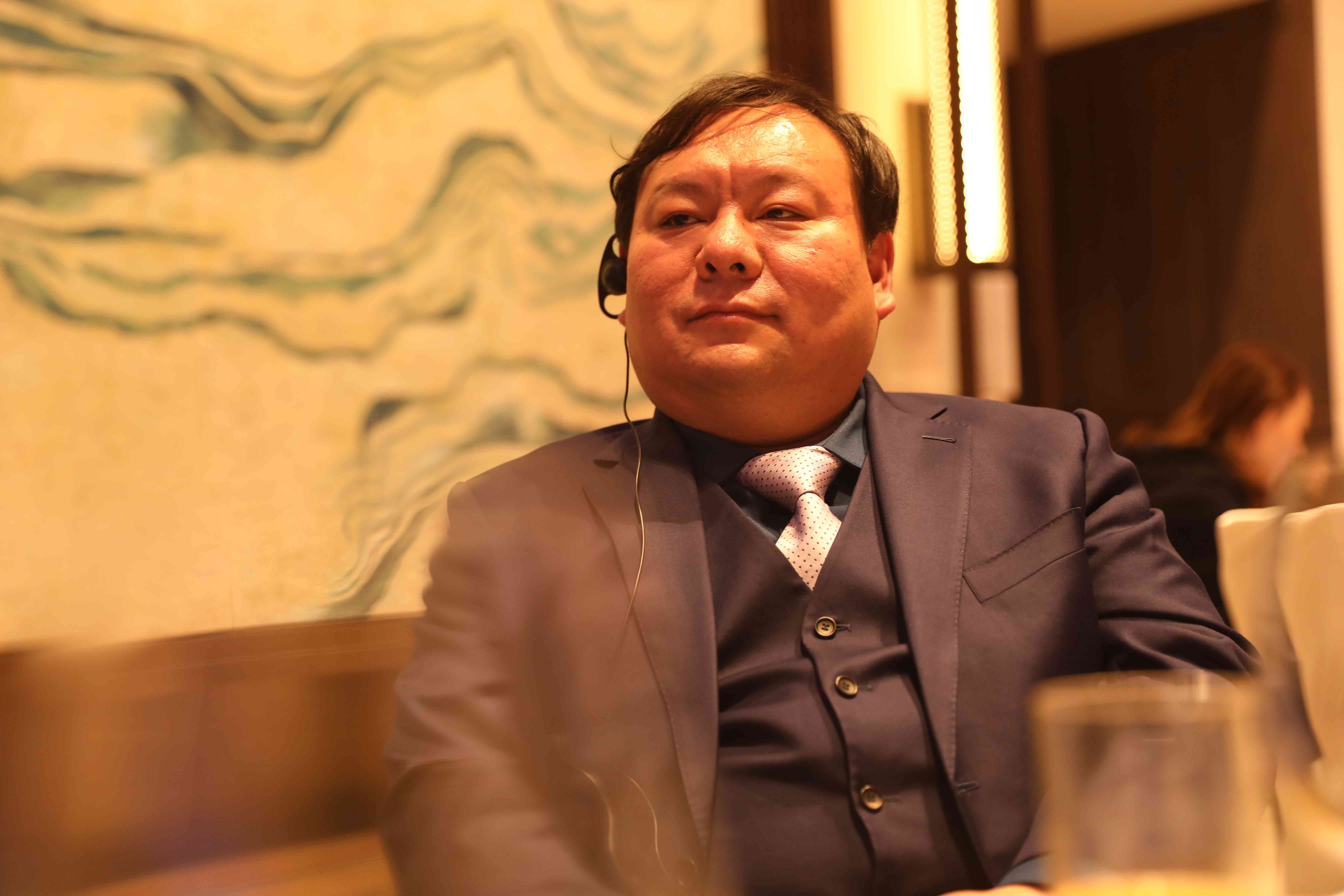 让世界共同见证, 腋秀出席潘基文可持续发展大讲坛