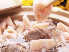 高压锅排骨莲藕汤什么时间放藕 脾胃不好可以吃莲藕汤吗