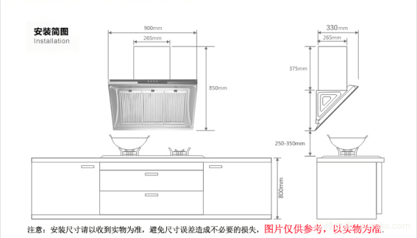 你知道抽油烟机安装方法吗？原来抽油烟机是这样安装的！