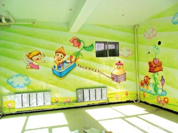 幼儿园教室装饰墙体画注意事项 窗户设计原则