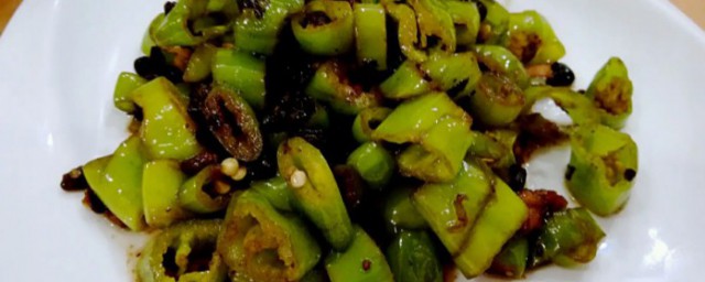 青椒豆豉中的豆豉需要泡开吗 青椒豆豉中的豆豉要不要泡开