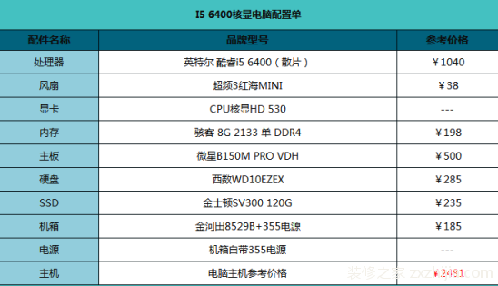 办公电脑用什么配置的好？办公电脑配置推荐