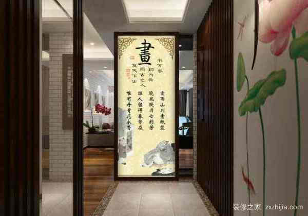 进门玄关挂什么画好？进门玄关挂画禁忌