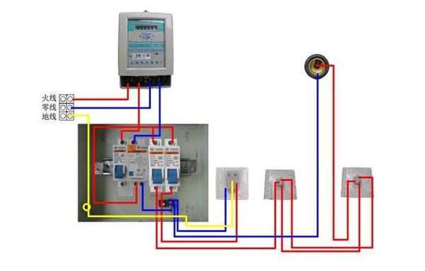 漏电开关接线图讲解分析 漏电开关跳闸怎么办