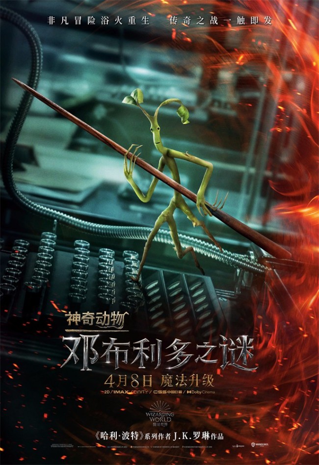 《神奇动物：邓布利多之谜》曝“神奇动物”特辑