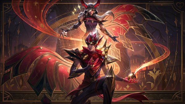 《LOL》命运之子2022皮肤原画、建模 12.7版本上线