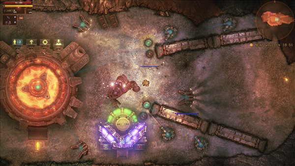 Steam新游猎奇 俯视塔防《深岩破裂者》4月13日发售