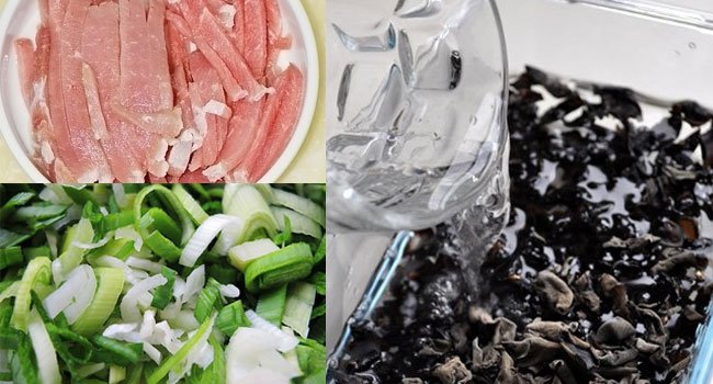 木耳炒肉